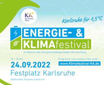 Energie- und Klimafestival Ankündigungs-Grafik