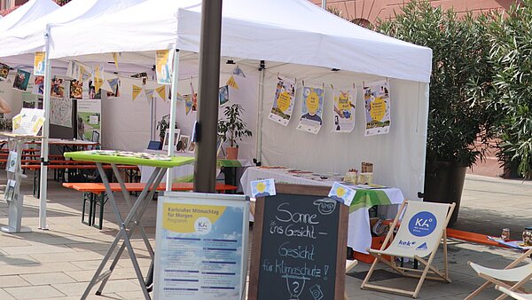 Mitmachtag für Morgen 2023 - Stand  Klimakampagne