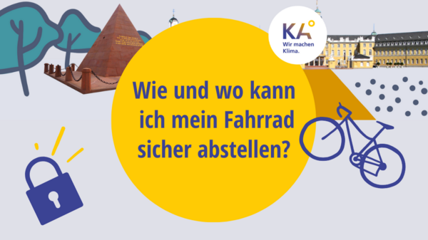 Wie und wo kann  ich mein Fahrrad sicher abstellen?