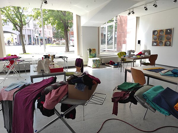 Kunstaktion Klima und Umwelt