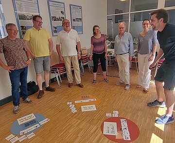 Gruppe von Menschen bei einem Workshop