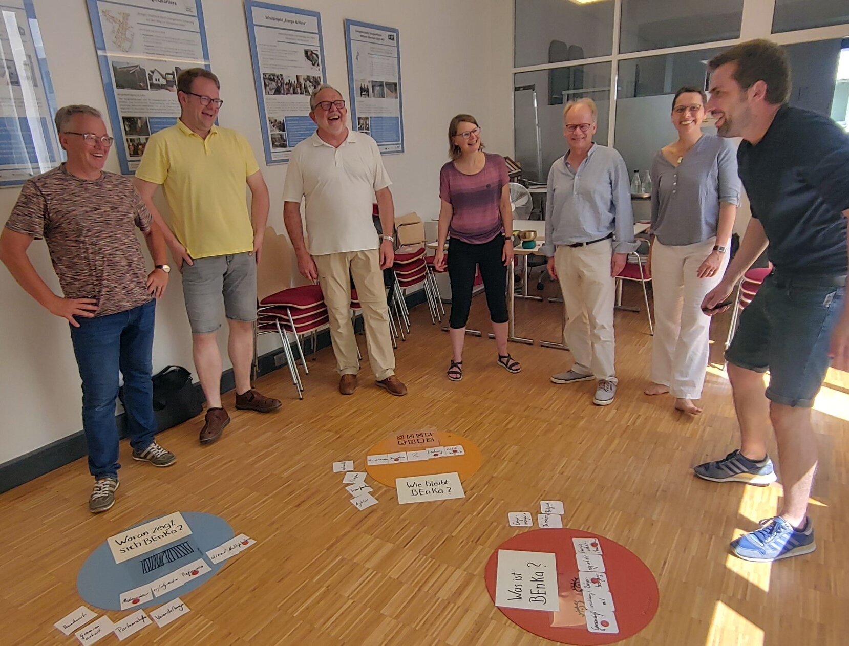 Gruppe von Menschen bei einem Workshop