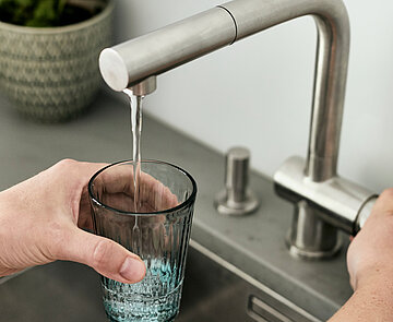 Leitungswasser trinken