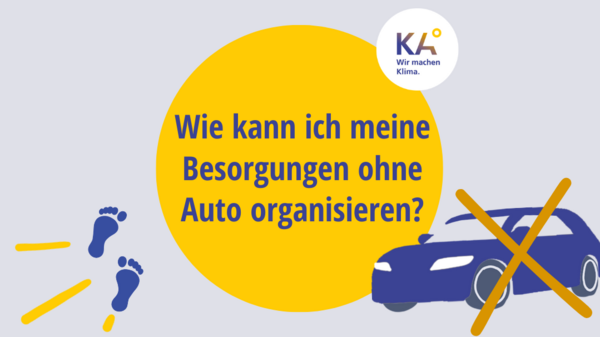 Wie kann ich meine Besorgungen ohne Auto organisieren?
