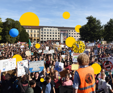 Demonstration mit KA°-Sphären