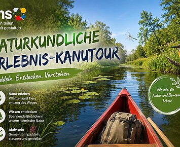 Naturkundliche Erlebnis-Kanutour auf der Moder in Frankreich