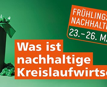 Keynote „Gebraucht und doch wie neu – das ewig innovative Produkt in der Kreislaufwirtschaft"
